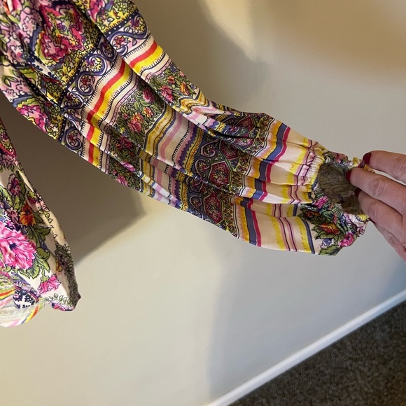 Anthropologie Maeve Ceresco Peasant Top XS/S - Picture 3 of 8